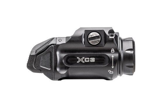 XC3-A handgun light with ambidextrous switches